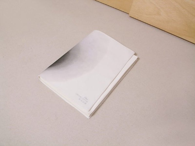 [IAN - Pure Plan] [cotton] organic cotton Notebook - a bottomless pit - สมุดบันทึก/สมุดปฏิทิน - ผ้าฝ้าย/ผ้าลินิน ขาว
