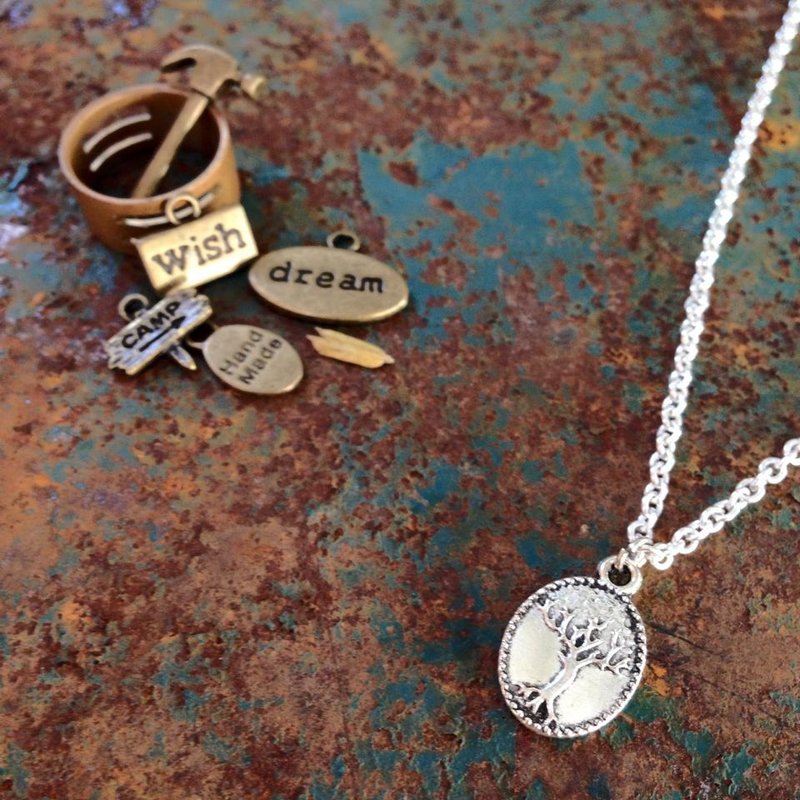 【Story Necklace 故事項鍊】 焚而不毀 - 項鍊 - 其他金屬 
