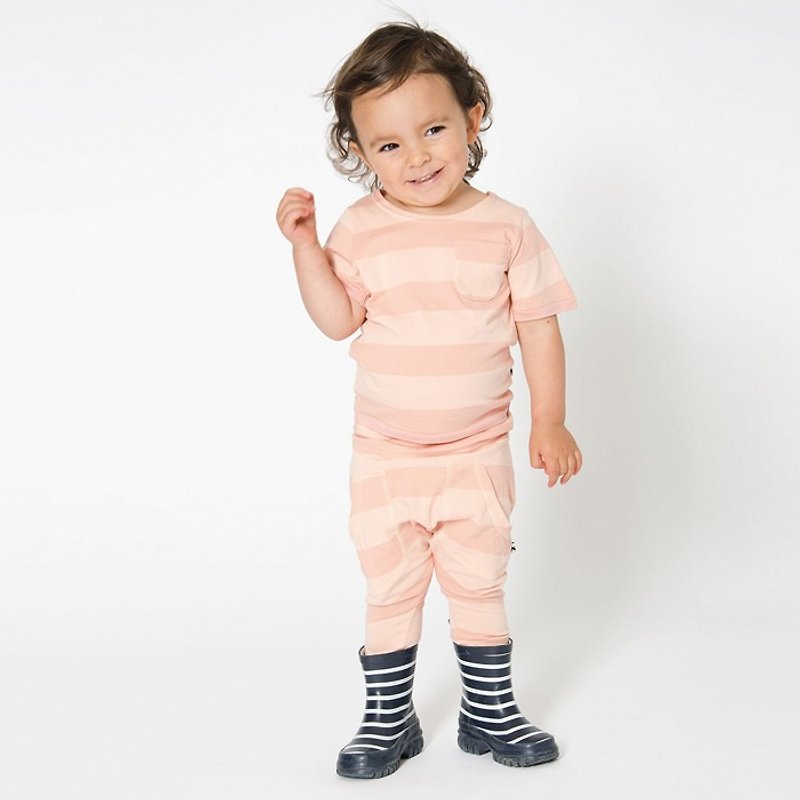 瑞典透氣哈倫褲 2歲至3歲 蜜桃粉 - 童裝褲 - 棉．麻 橘色