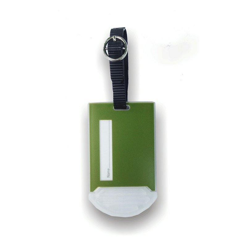 Castle Series luggage tag - Forest Green - ที่ใส่บัตรคล้องคอ - วัสดุอื่นๆ สีเขียว