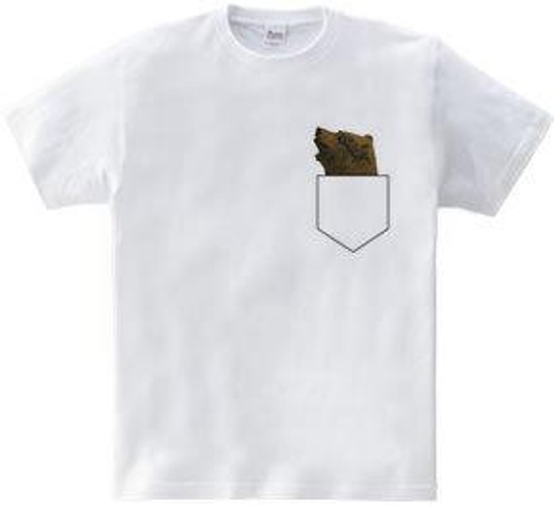Bears pocket（5.6oz） - 男 T 恤 - 其他材質 