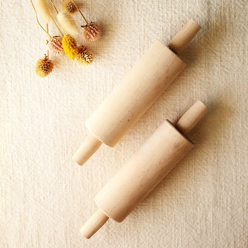 Finland VJ Wooden handmade wooden small rolling pin - Cookware - Wood Brown