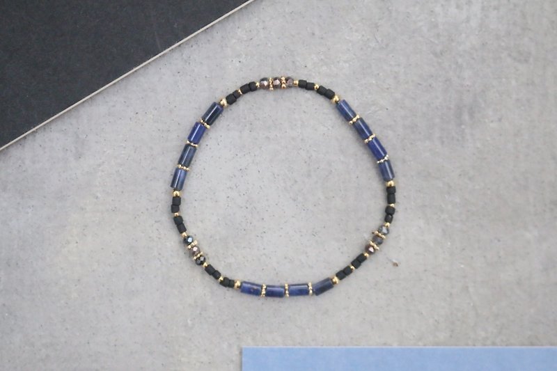 蘇打石-藍鯨 手環 (0288) - 手鍊/手鐲 - 寶石 藍色