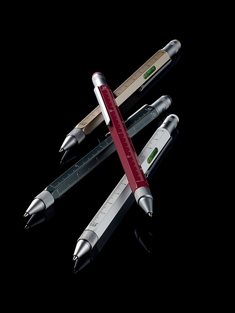 Multitasking ballpoint pen - อุปกรณ์เขียนอื่นๆ - โลหะ สีแดง