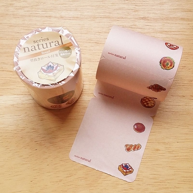 ROUND TOP Yano Design sticky notes. Fu Jian [bread (YD-RF-002N)] - Stickers - Other Materials Orange