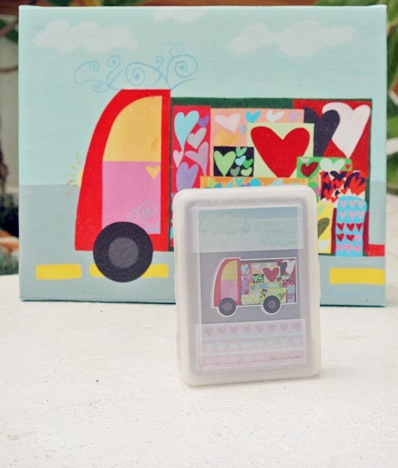 Go Go Car - Transparent 100% Plastic Playing Cards - อื่นๆ - พลาสติก หลากหลายสี