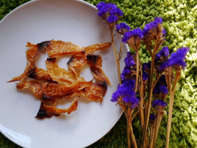 San Mao Baking Square natural pet dried meat - sea bream 45 grams - Snacks - Fresh Ingredients 