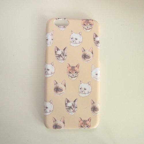 louandfriends :: 聖誕禮物 ::貓奴手機殼 iPhone 6 /6s（黃色）