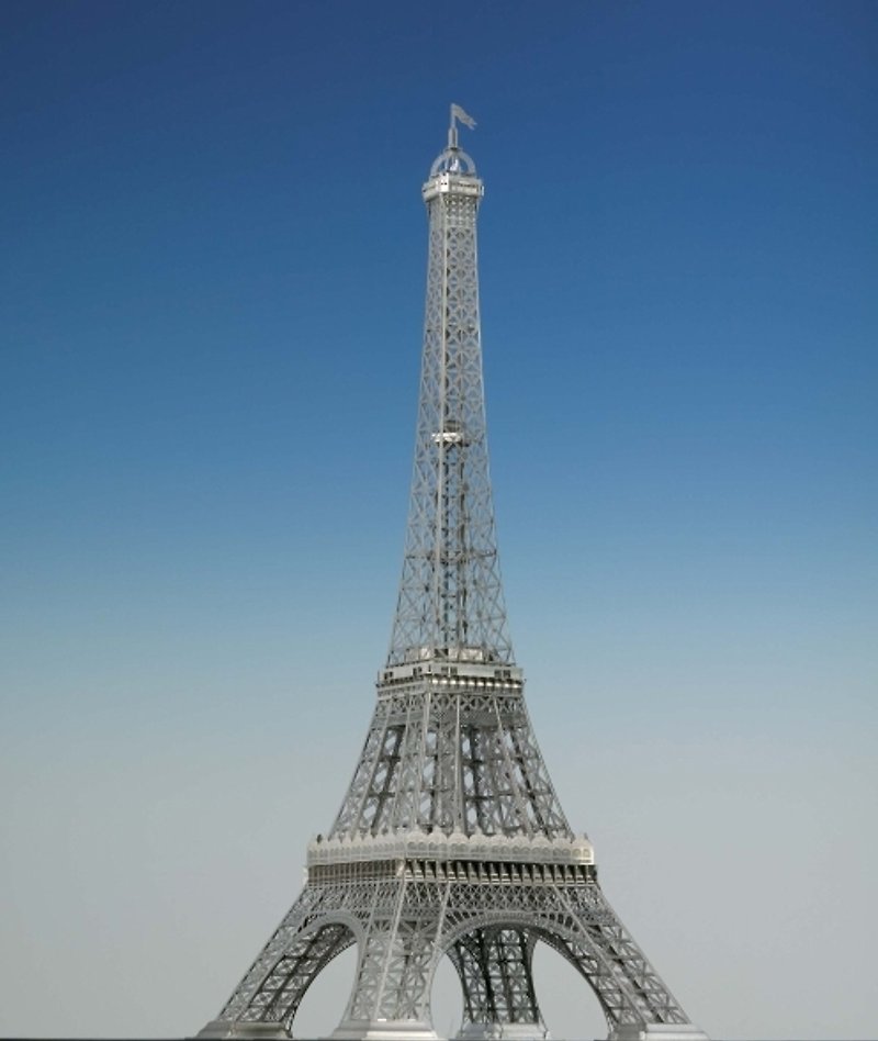 [SUSS] Japan imported AerobaseThe Tower Eiffel Tower / Eiffel Tower etched pieces of metal large models (1/1000) - Spot free transport - Other - Other Metals Gray