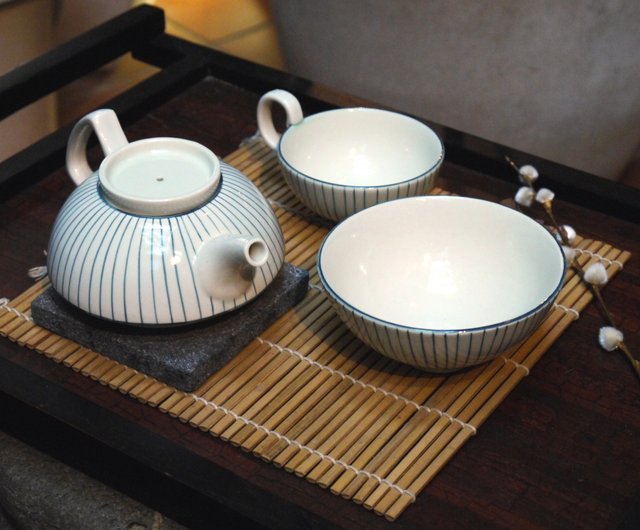 急須 急須セット200ml 丸平型急須 お茶の葉桐 急須茶器セット