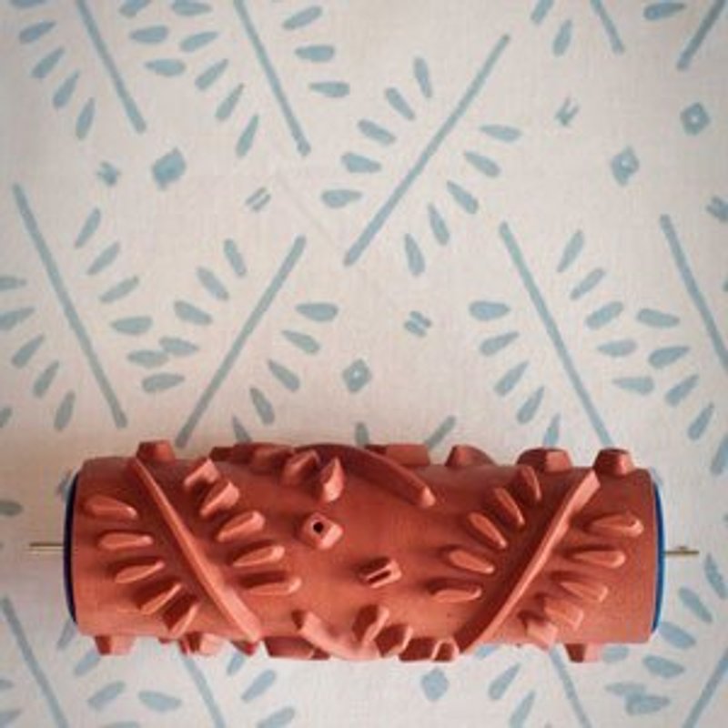 The Painted House_ wallpaper printing rollers 033-- rice - Other - Other Materials 