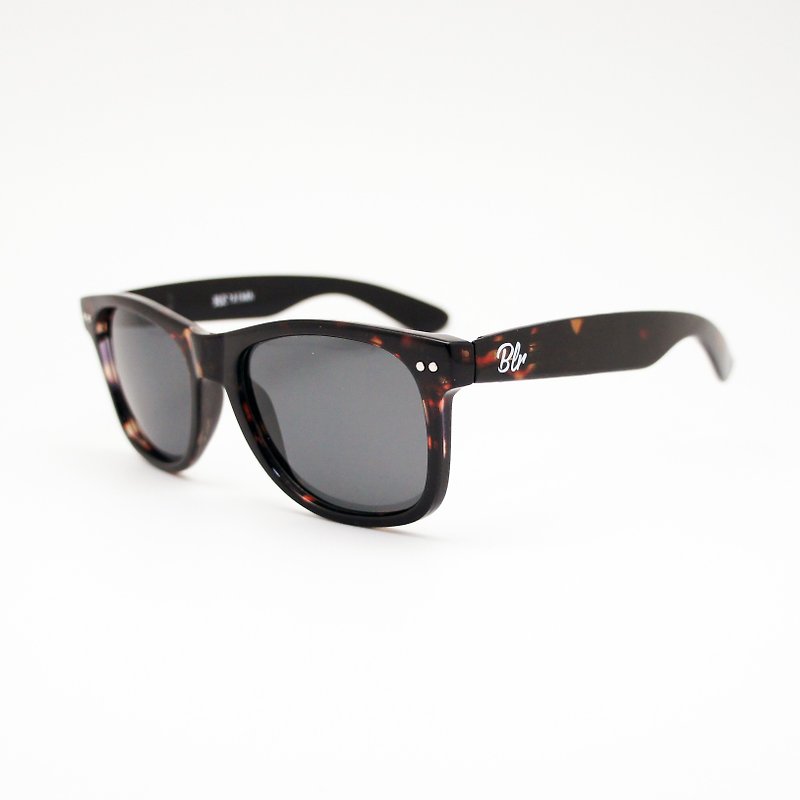 BLR Instagram 濾鏡效果 太陽眼鏡  琥珀黑 Polarized 版 TENS - 太陽眼鏡 - 塑膠 橘色