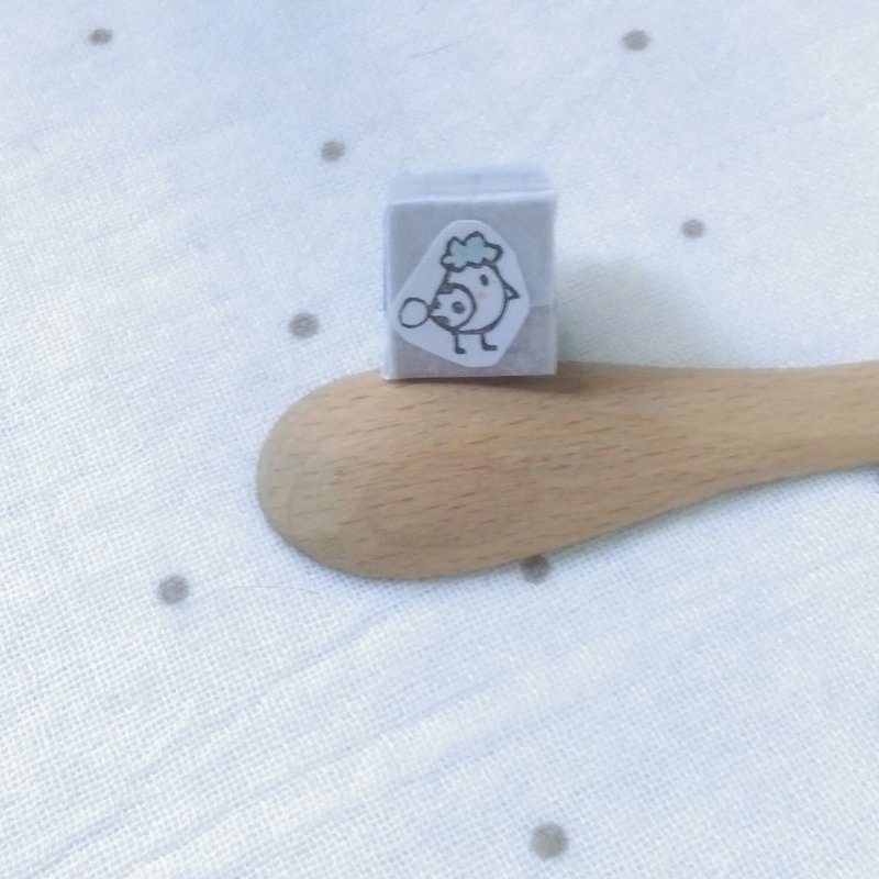 Little Bean Seal - Birdie Number 15 - ตราปั๊ม/สแตมป์/หมึก - ยาง ขาว