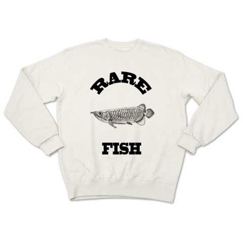RARE FISH (sweat white) - เสื้อยืดผู้ชาย - วัสดุอื่นๆ 