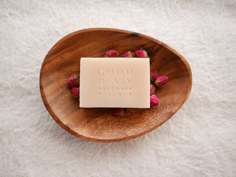 玫瑰乳木深層滋養皂 (Rose & Shea Butter Handmade Soap) - 沐浴乳/沐浴用品 - 植物．花 粉紅色