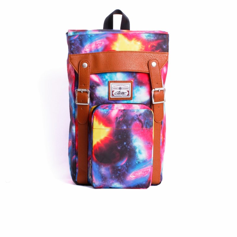 機器人背包｜星空紫｜ - Backpacks - Waterproof Material Multicolor