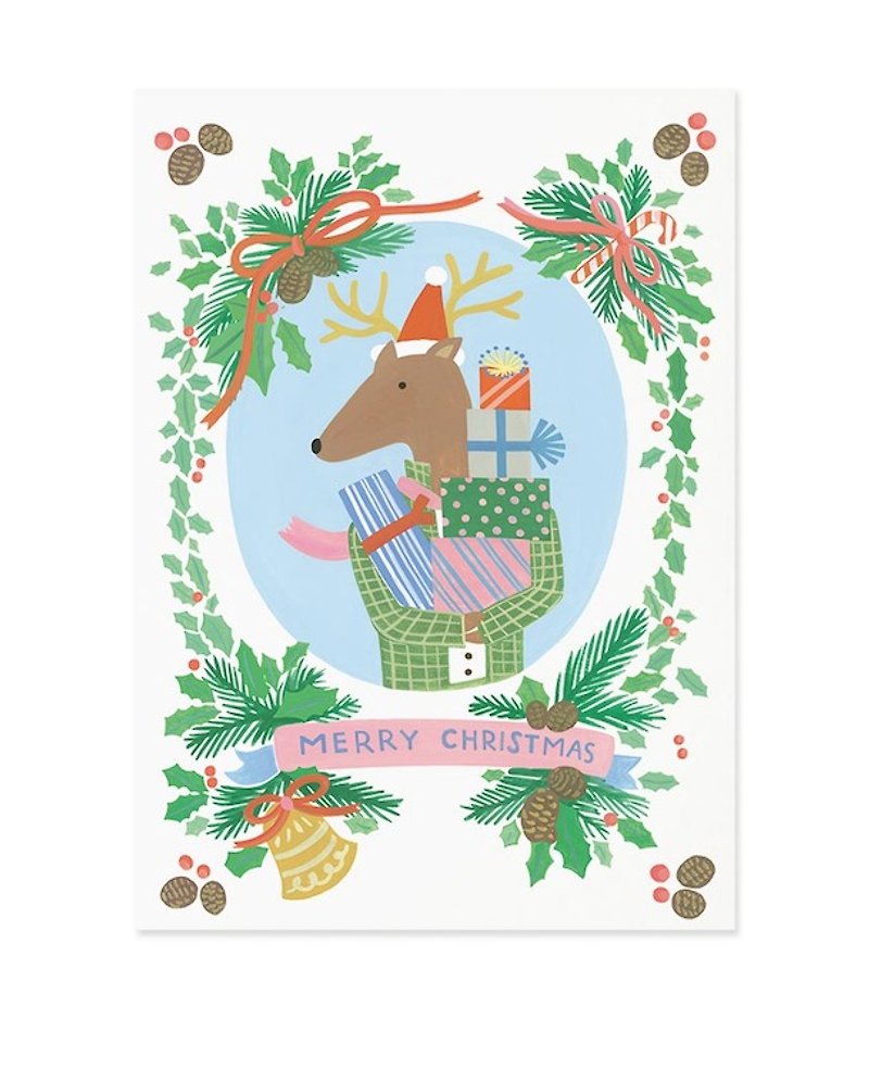 chienchien - 你的聖誕禮物   聖誕卡 - 插畫明信片 / 卡片 - 心意卡/卡片 - 紙 