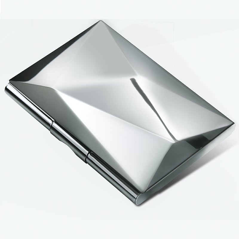 Diamond business card box- Silver model - อื่นๆ - โลหะ สีเงิน