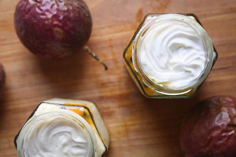 Melbourne manual passion fruit yogurt - เค้กและของหวาน - อาหารสด ขาว