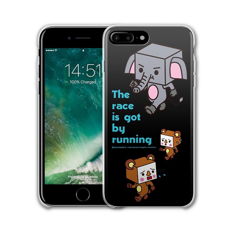 AppleWork iPhone 6/7/8 Plus 原創保護殼 - 親子豆腐 PSIP-329 - 手機殼/手機套 - 塑膠 多色