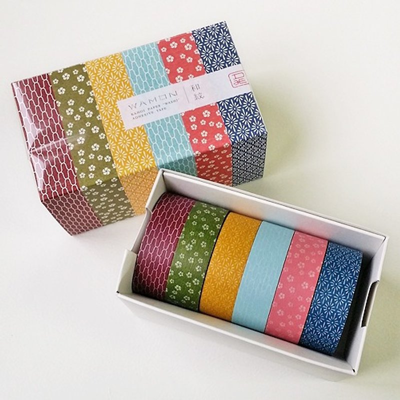 mt and paper tape wamon and land [and grain. Reference (MT06P003)] - Washi Tape - Paper Multicolor