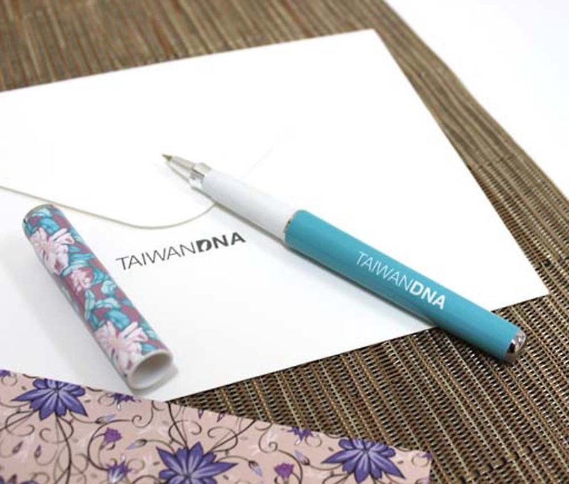 TAIWAN DNA Ballpoint Pen-Shimada Style Moon Peach - ไส้ปากกาโรลเลอร์บอล - พลาสติก สีแดง