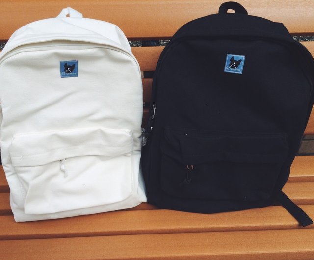 plain canvas backpack
