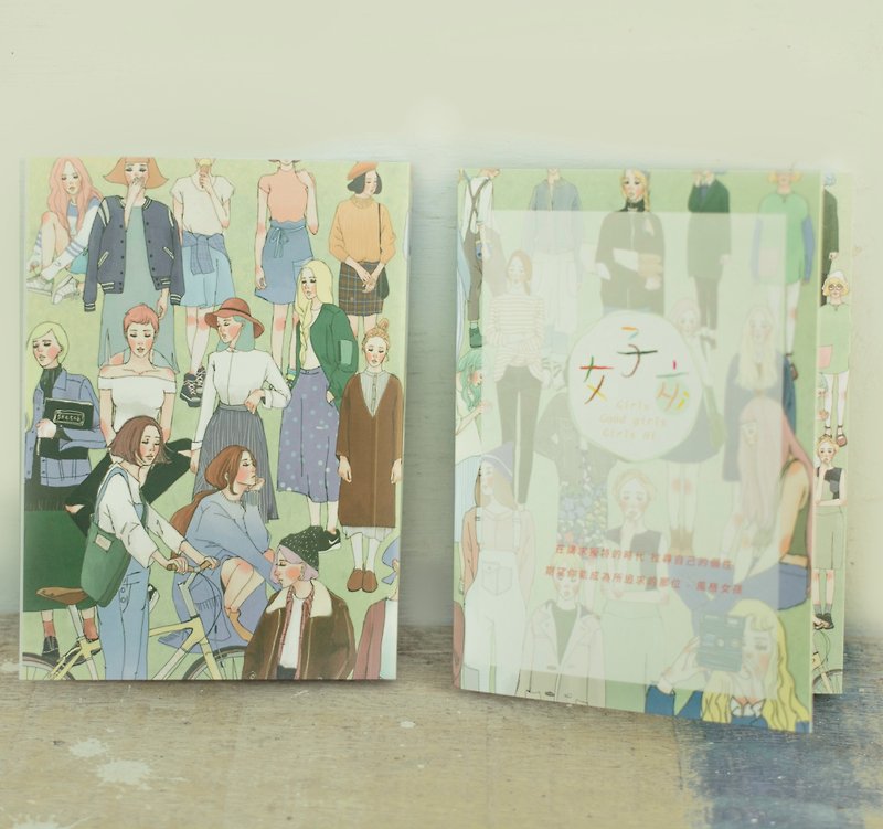 女の子３０ポストカードブック - カード・はがき - 紙 多色