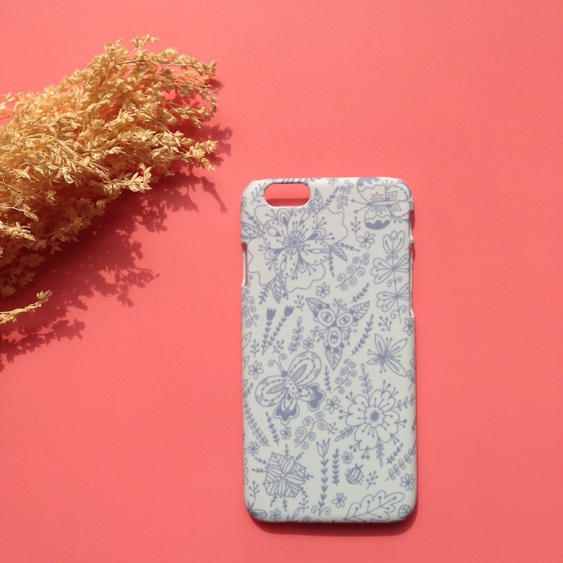 DWL'S LITTLE SHOP- [spring] iPhone 6 / 6s phone shell / back shell - Phone Cases - Plastic Blue