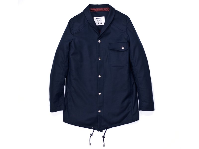 Montague Long dark blue coat L No. - เสื้อโค้ทผู้ชาย - วัสดุอื่นๆ สีน้ำเงิน