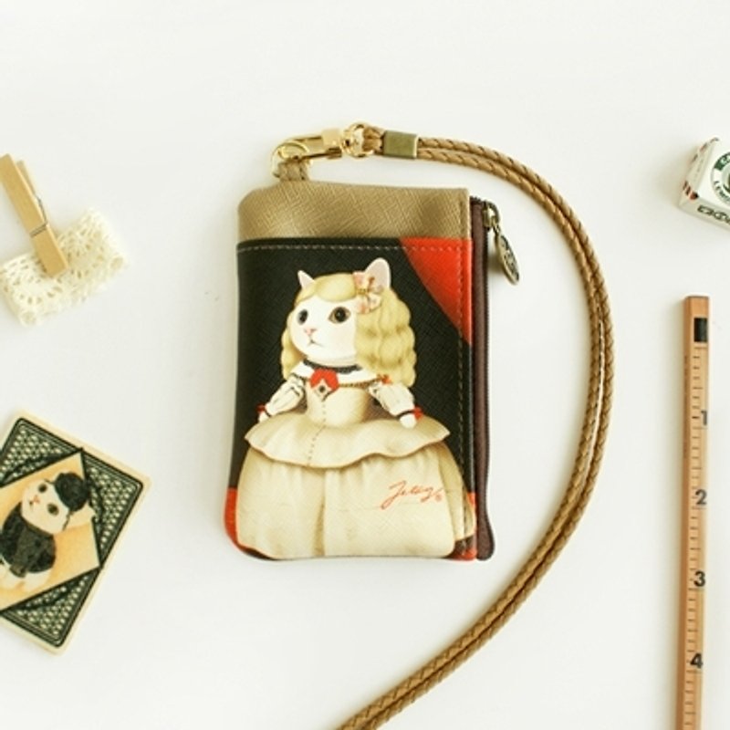 JETOY, Choo choo Sweet Cat Multipurpose Necklace Coin Purse_Margarita J1408304 - กระเป๋าใส่เหรียญ - พลาสติก หลากหลายสี