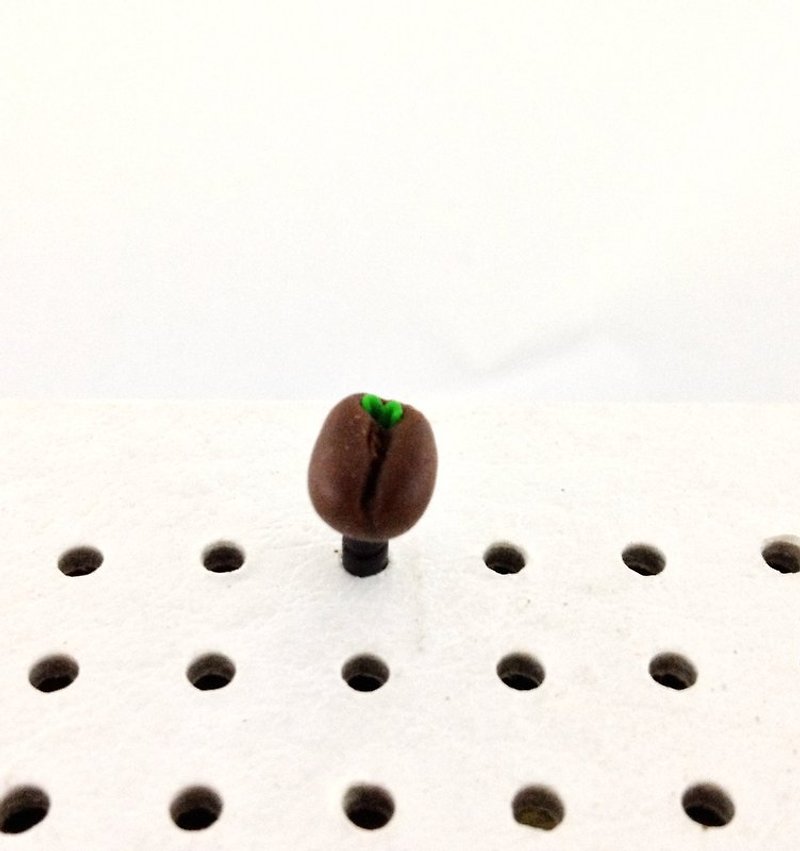Coffee bean dust plugs - sprouting Edition - Other - Other Materials Brown