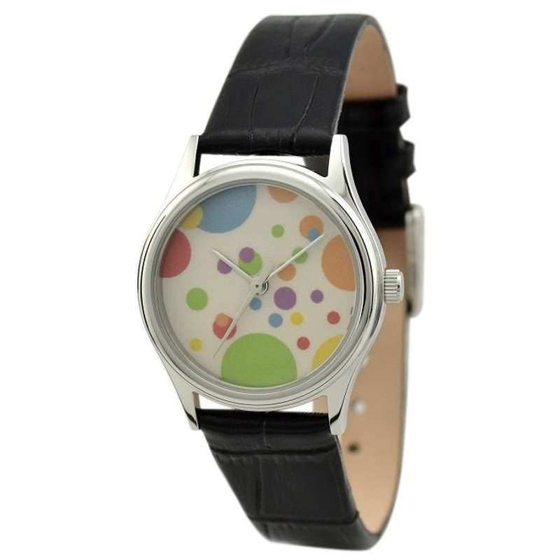 Mothers Day Gift - Polka Dot Watch - นาฬิกาผู้ชาย - โลหะ หลากหลายสี