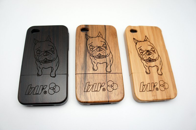 BLR 原木 iPhone4/4s 保護木殼 絕版品出清 法鬥 - Other - Wood Brown