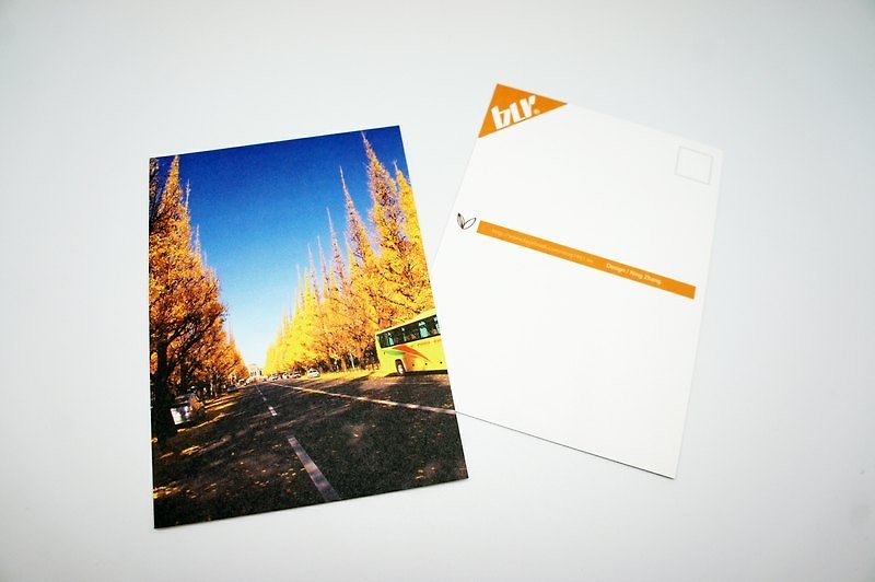 BLR  Ning Postcard - การ์ด/โปสการ์ด - กระดาษ สีส้ม