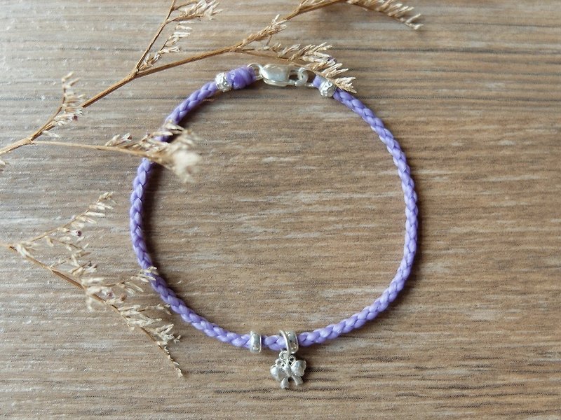 B0W Wax Bracelet - Bracelets - Other Materials Purple