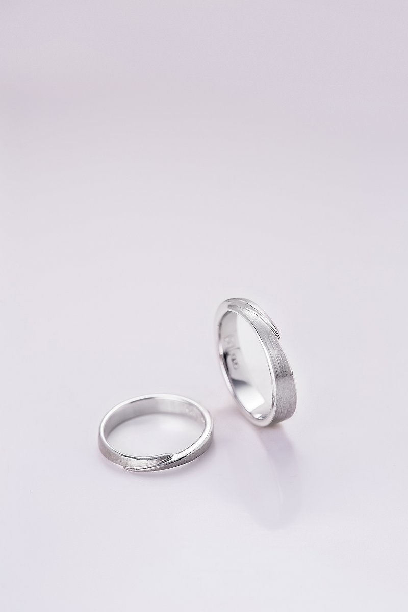 Handle (male ring) - General Rings - Gemstone White