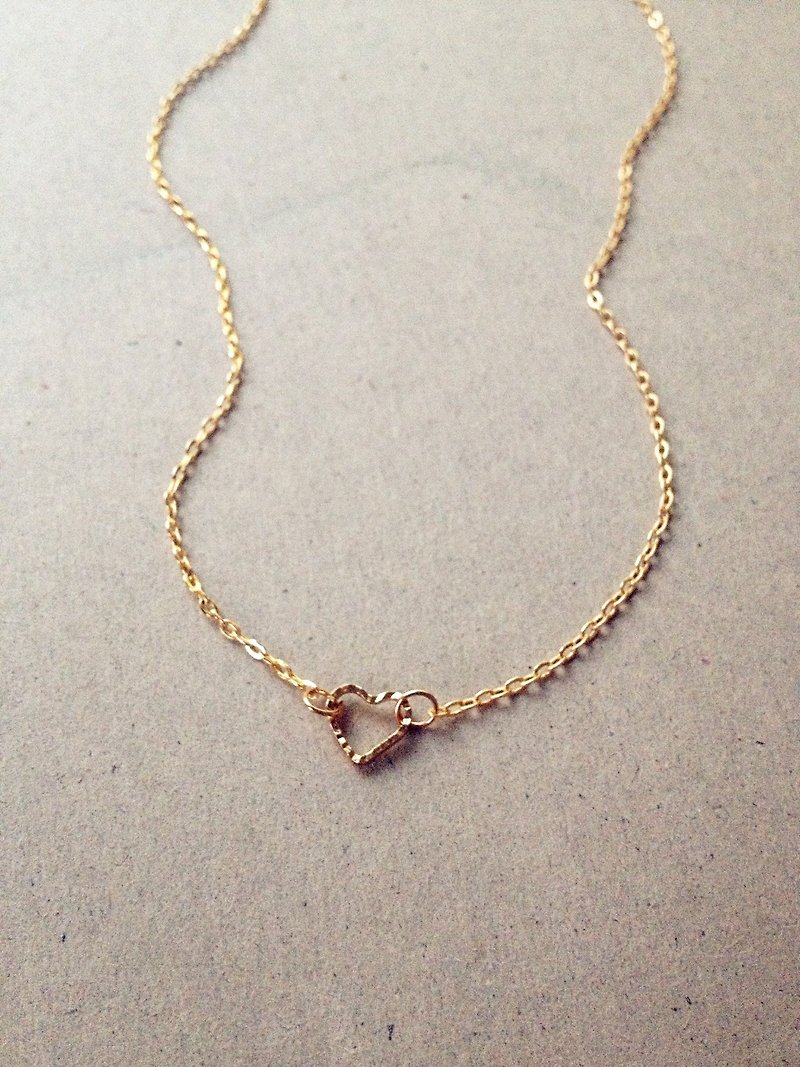 ﹉karbitrary﹉ ▲ [pure love] combined with 24K gold items Su - Necklaces - Other Metals Gold