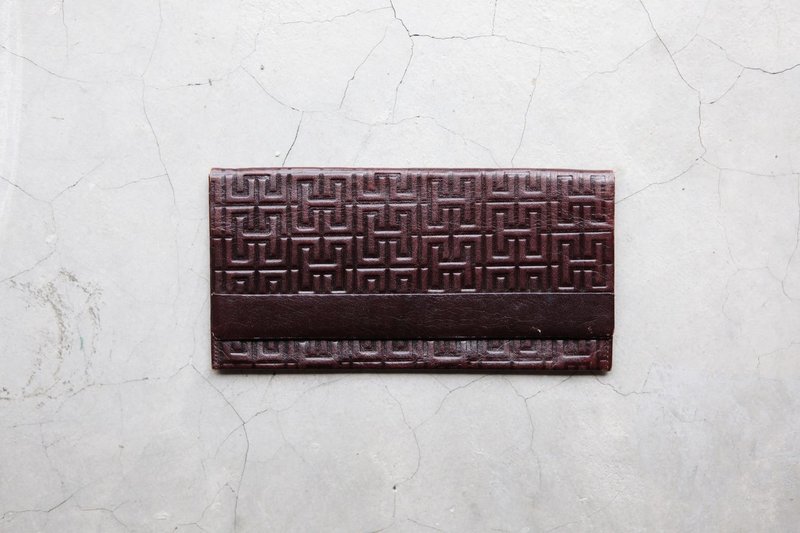 A ROOM MODEL - VINTAGE，HICKO長夾 wallet - 錢包/皮夾/長短夾 - 真皮 咖啡色