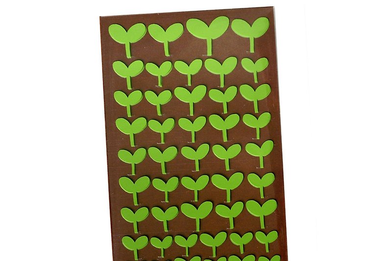 Seedling Stickers - Stickers - Waterproof Material Green