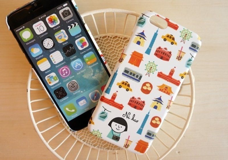 FiFi城市系列 iPhone 6/6s 手機殼 (4.7吋) - 你好台北! (白色) - 手機殼/手機套 - 塑膠 白色