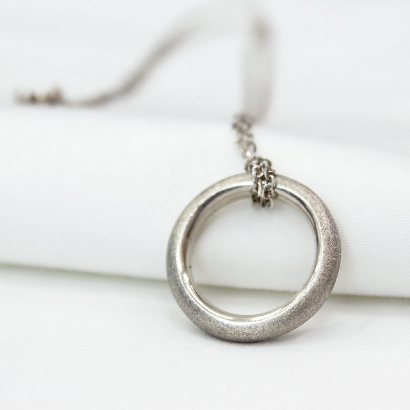 Circularity Silver Necklace - Necklaces - Other Metals Silver