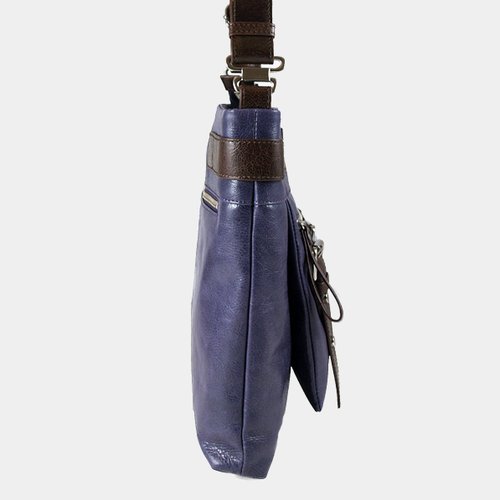 Influxx UN1 Leather Pouch / iPad Bag – Purple Reign