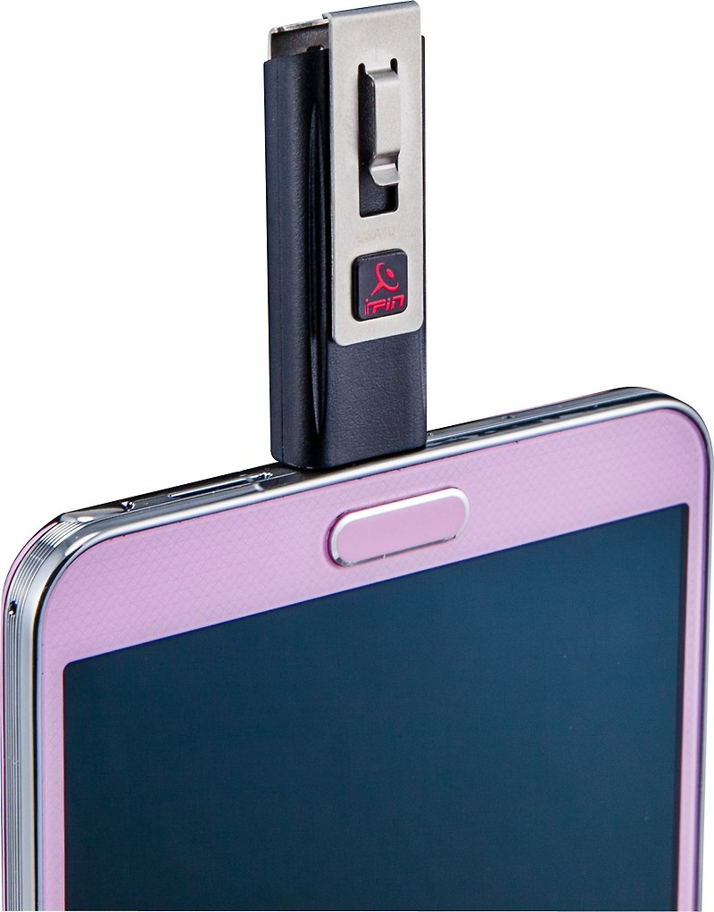 IPIN特殊レーザープレゼンターのAndroid携帯電話の機種 - スマホケース - 金属 ブラック