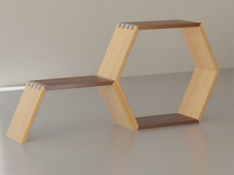 【GANDANDESIGN】《Cryptex Medallions Series-HOME》 The Cross Fingers - Other Furniture - Wood Brown