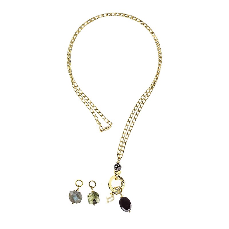 Glamour / Necklace - Necklaces - Gemstone Multicolor