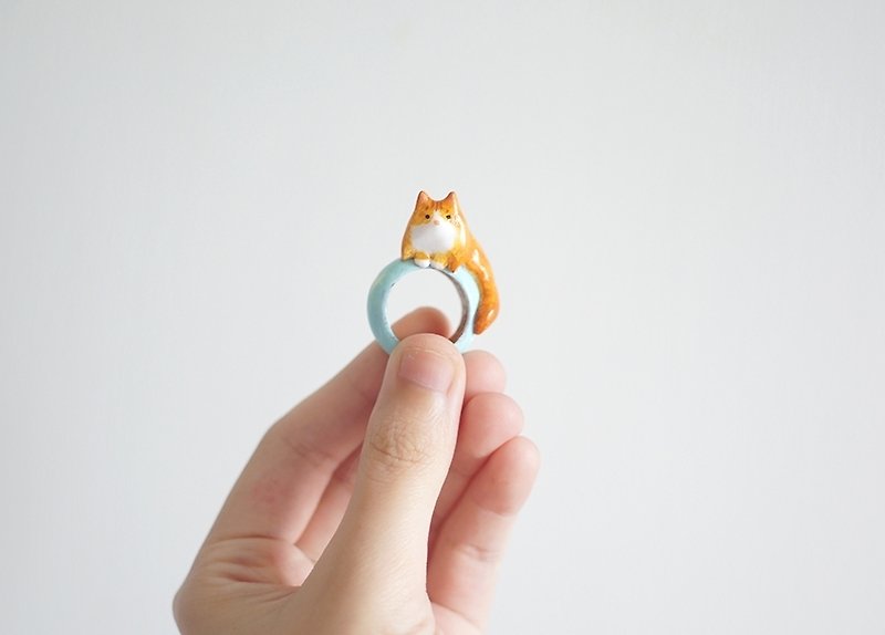 [Horned forest] domestic pets Rings - Other - Clay 