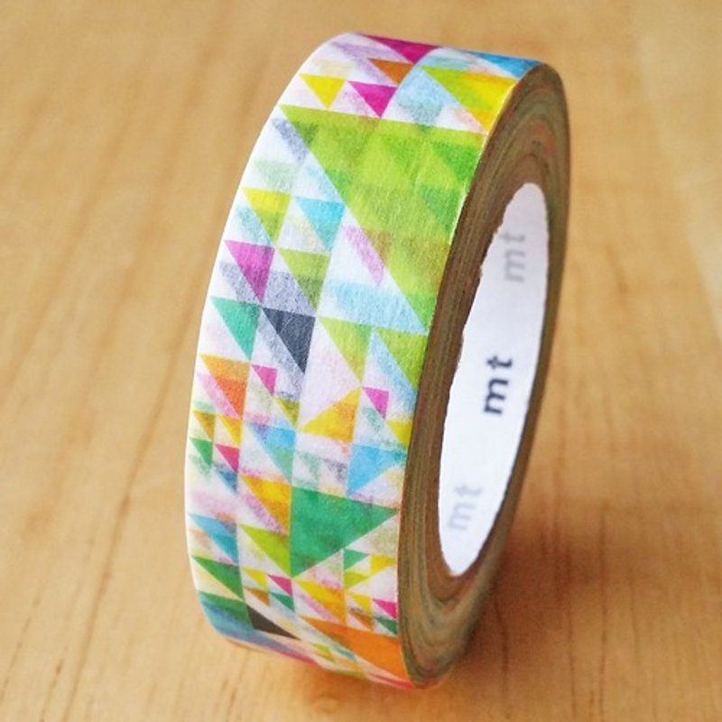 mt and paper tape color triangle [Deco - Powder (MT01D288)] - Washi Tape - Paper Multicolor