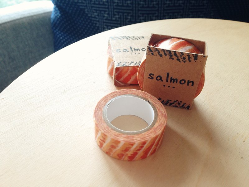 Meat bacon food pattern stationary - washi masking tape - Washi Tape - Paper Orange