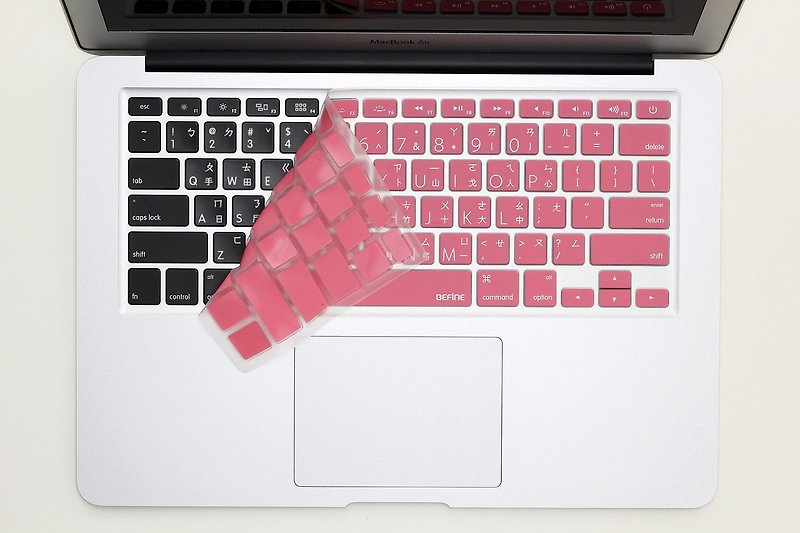 BEFINEアップルのMacBook Air 13特別なキーボードの保護フィルム（空想中国ライオン版）財団ホワイト（8809305222528） - タブレット・PCケース - その他の素材 ピンク
